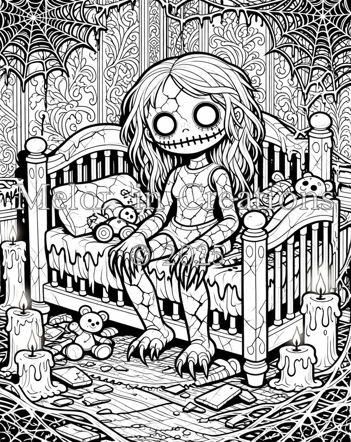 Second interior preview from Dark Mythical Creatures and Monsters Volume 1