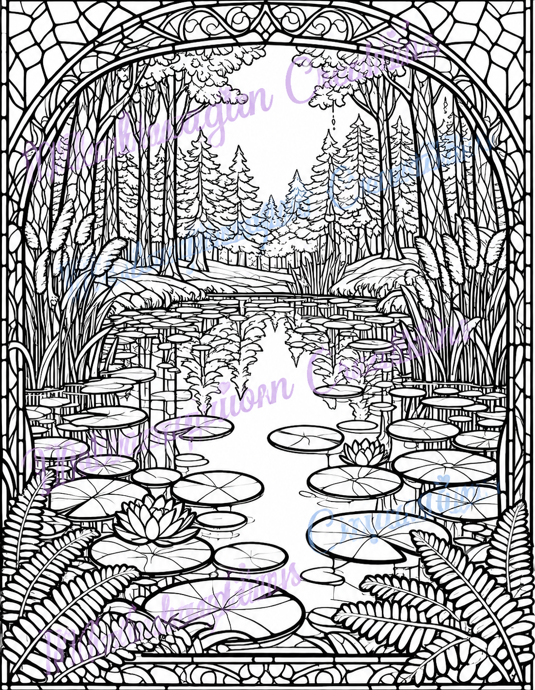 Second interior preview from Enchanted Forests