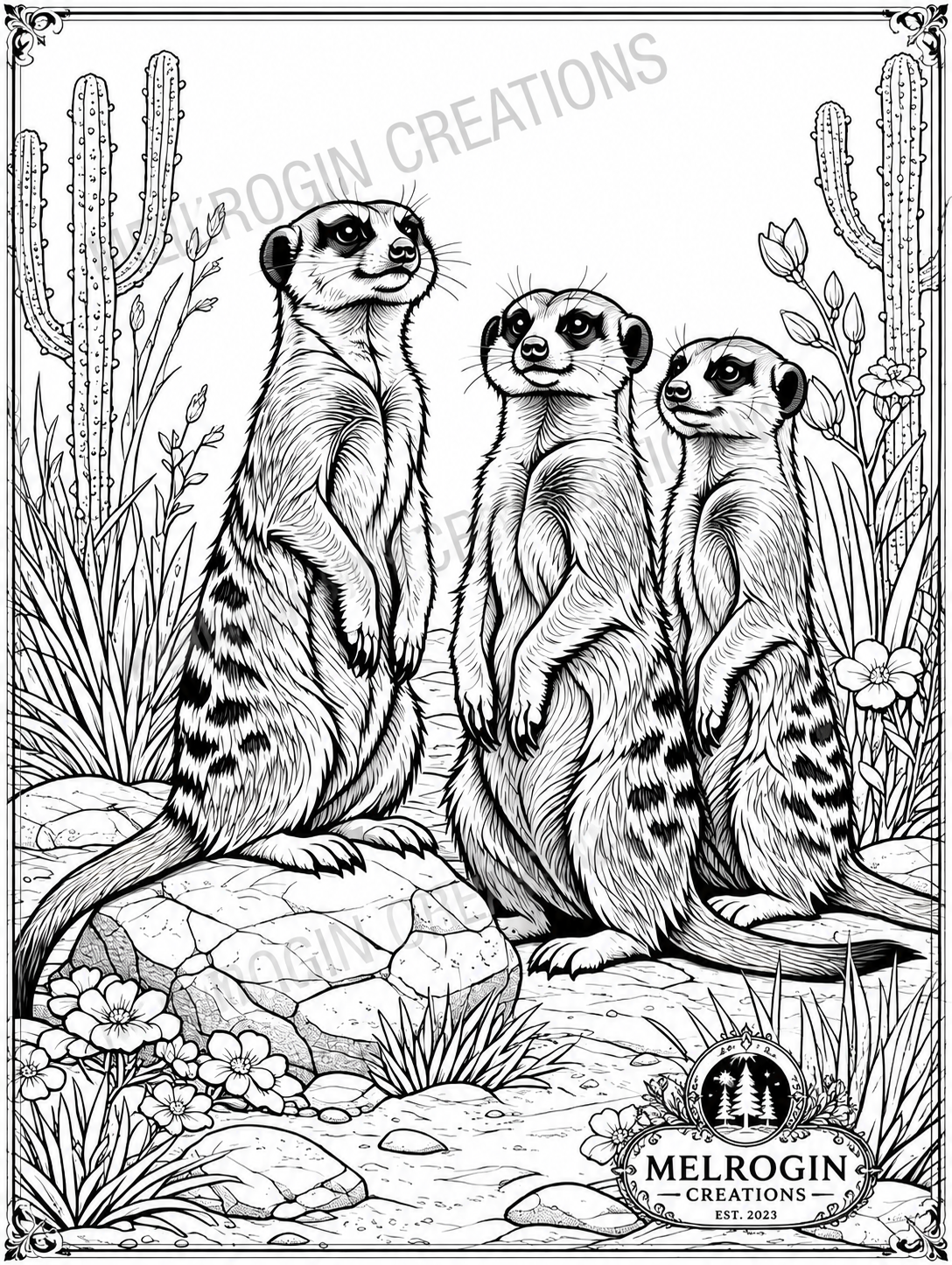 Second interior preview from Enchanted Nature Volume 1