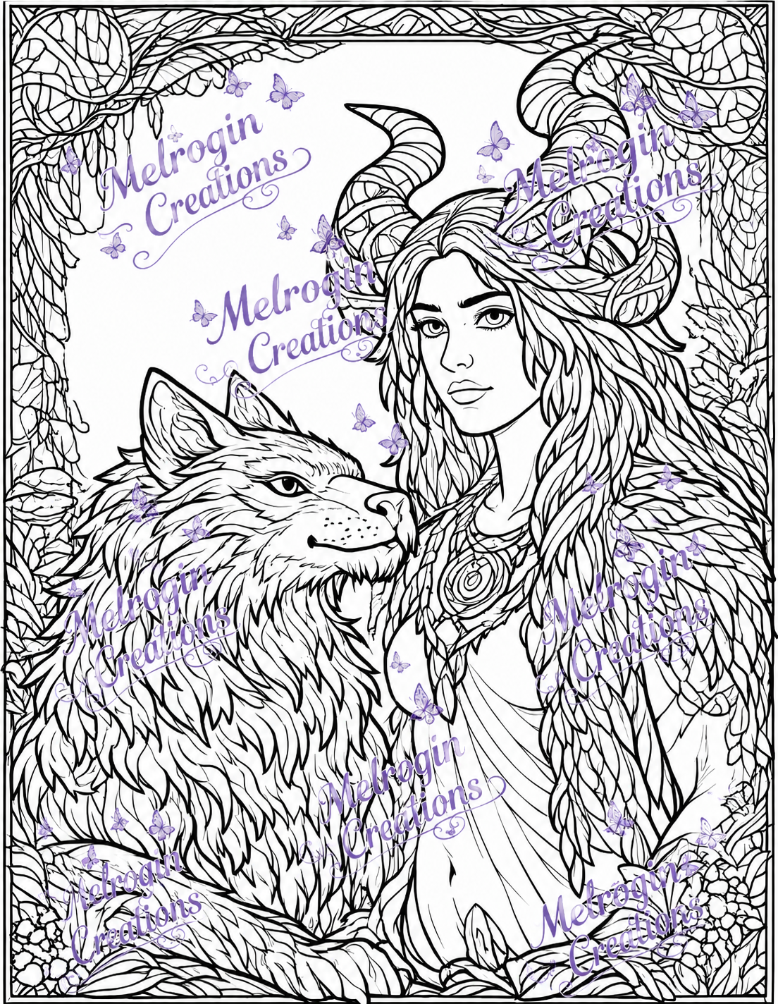 Second interior preview from Legendary Beasts & Folklore Volume II