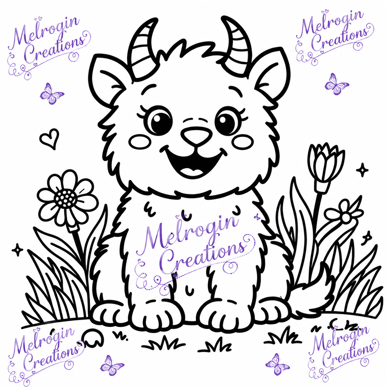 Interior preview from More Fluffy Monsters
