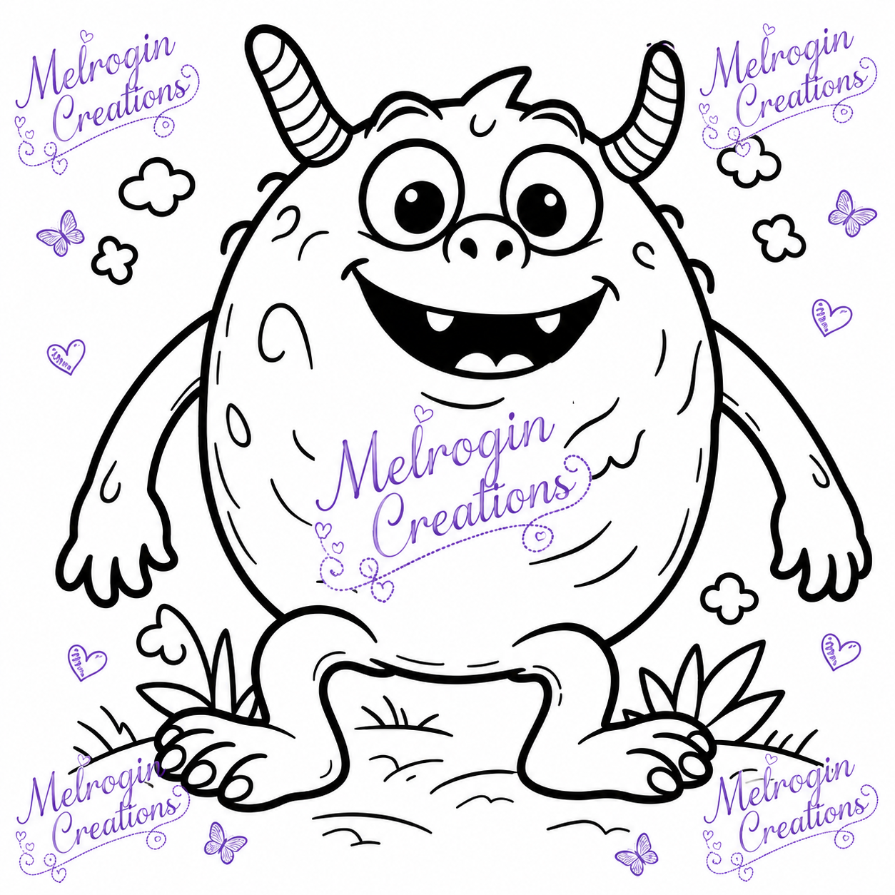 Second interior preview from More Fluffy Monsters