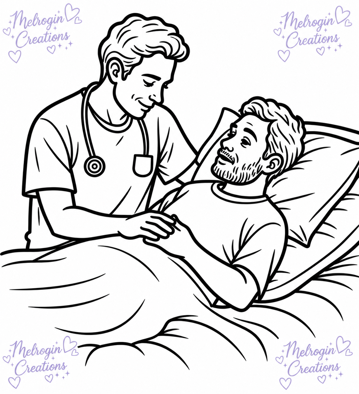 Second interior preview from Nurses Are Our Friends